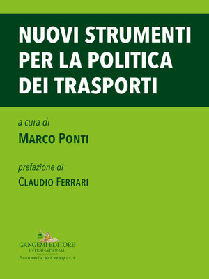 cover image of Nuovi strumenti per la politica dei trasporti